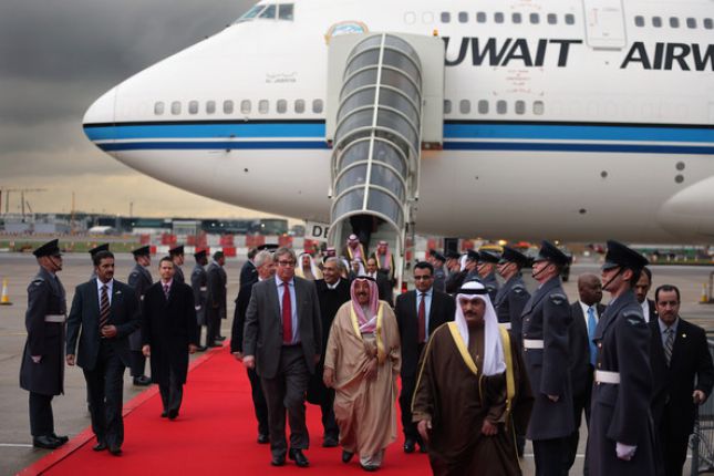 أمير الكويت في بريطانيا